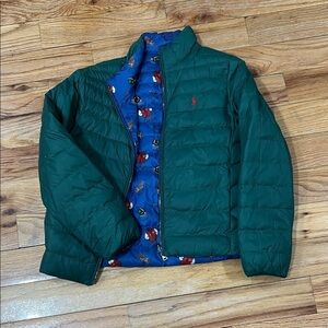 Polo by Ralph Lauren Green Puffer Jacket for Kids